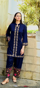 Designer Wollen coordset