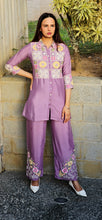 Load image into Gallery viewer, Lilac Pure chinon coordset
