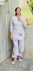 Lilac Afghani coordset
