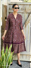 Load image into Gallery viewer, Bandni Gaji silk dress

