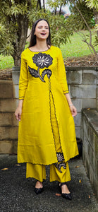 Musturd Flower set
