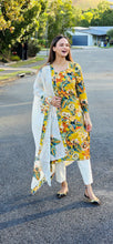 Load image into Gallery viewer, Musturd cotton pant suit
