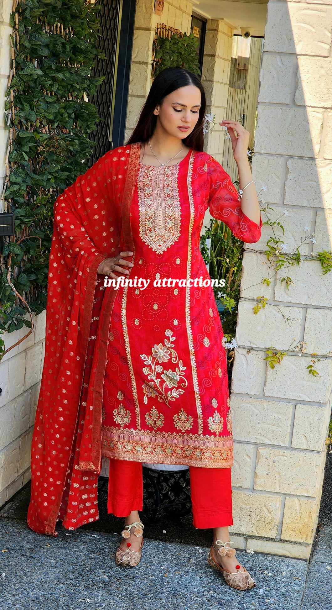 Karva Banarsi suit