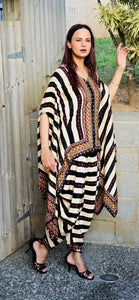 Designer Samosa salwar kaftan set