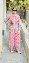 Load image into Gallery viewer, Pink natural creap 3 piece coordset
