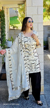 Load image into Gallery viewer, Tiger print Rayon salwar suit
