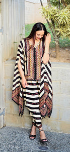 Designer Samosa salwar kaftan set