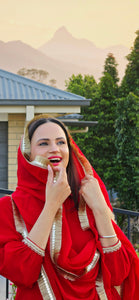 Red Karva suit (TAKING PRE ORDERS)