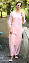 Load image into Gallery viewer, Peach lakhnawi
