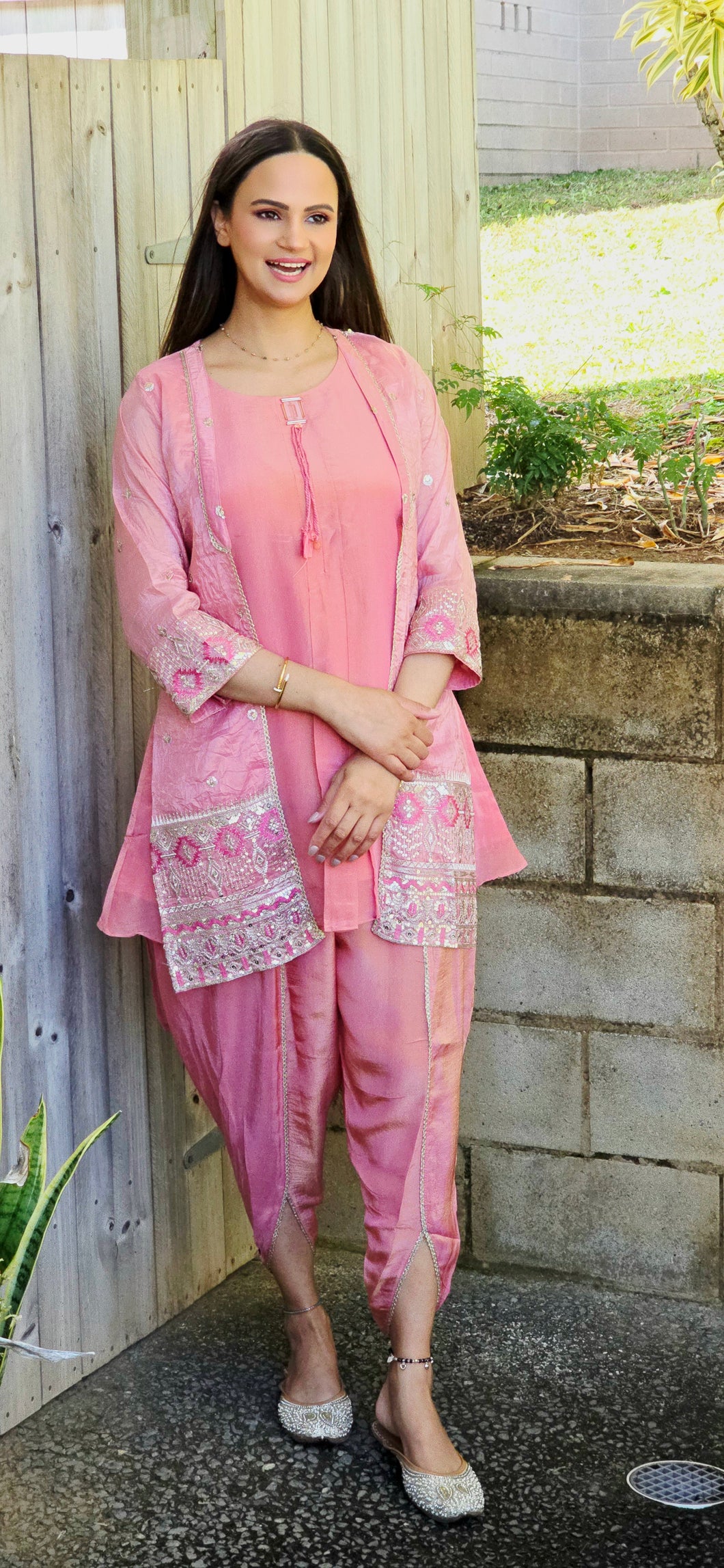 Blush pink 3 piece cordset