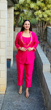 Load image into Gallery viewer, Rani dola silk 3 piece set
