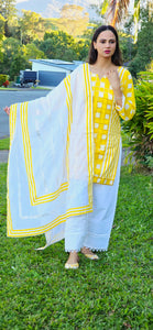 Yellow Farshi suit