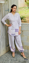 Load image into Gallery viewer, Lilac Afghani coordset

