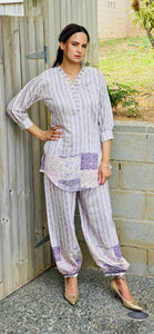 Lilac Afghani coordset