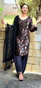 Brasso suit with Farsi salwar