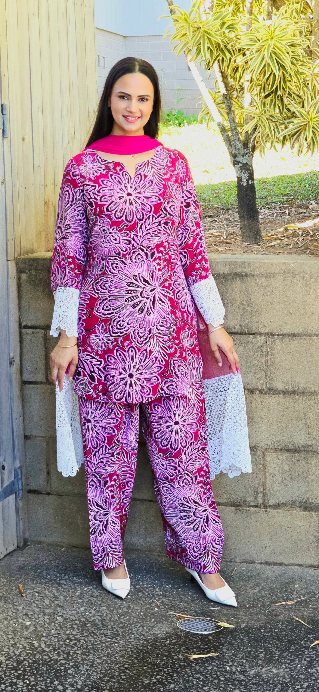 Semi Farshi salwar suit