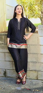 Gaji silk coordset