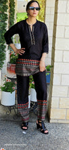 Load image into Gallery viewer, BLACK GAJI SILK COORDSET
