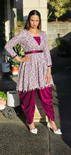 Load image into Gallery viewer, Peplum samosa salwar suit with belt

