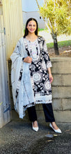 Load image into Gallery viewer, Black cotton suit
