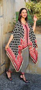Designer samosa salwar kaftan set 2