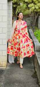 OFF WHITE ANARKALI
