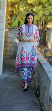 Load image into Gallery viewer, Pure creape 3 piece kaftan coordset
