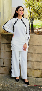 Wollen track suit