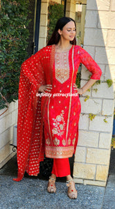 Karva Banarsi suit