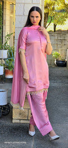 Pink Farshi Salwar suit