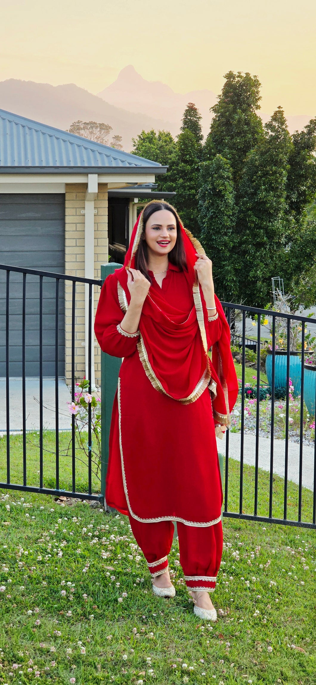 Red Karva suit (TAKING PRE ORDERS)