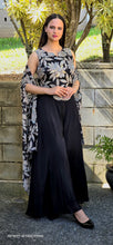 Load image into Gallery viewer, Black floral 3 piece cordset (available on pre booking)
