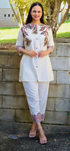 Load image into Gallery viewer, Pure khaki cotton designer coordset
