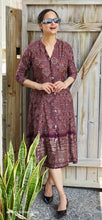 Load image into Gallery viewer, Bandni Gaji silk dress
