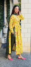Load image into Gallery viewer, Long slit designer suit
