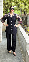 Load image into Gallery viewer, Black Muslin coordset
