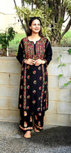 Load image into Gallery viewer, MULTI BLACK KURTA ONLY
