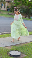 Load image into Gallery viewer, Mint long dress
